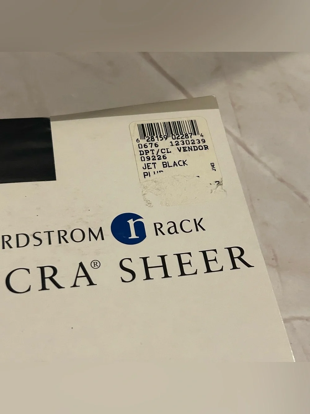 Nordstrom sheer lycra